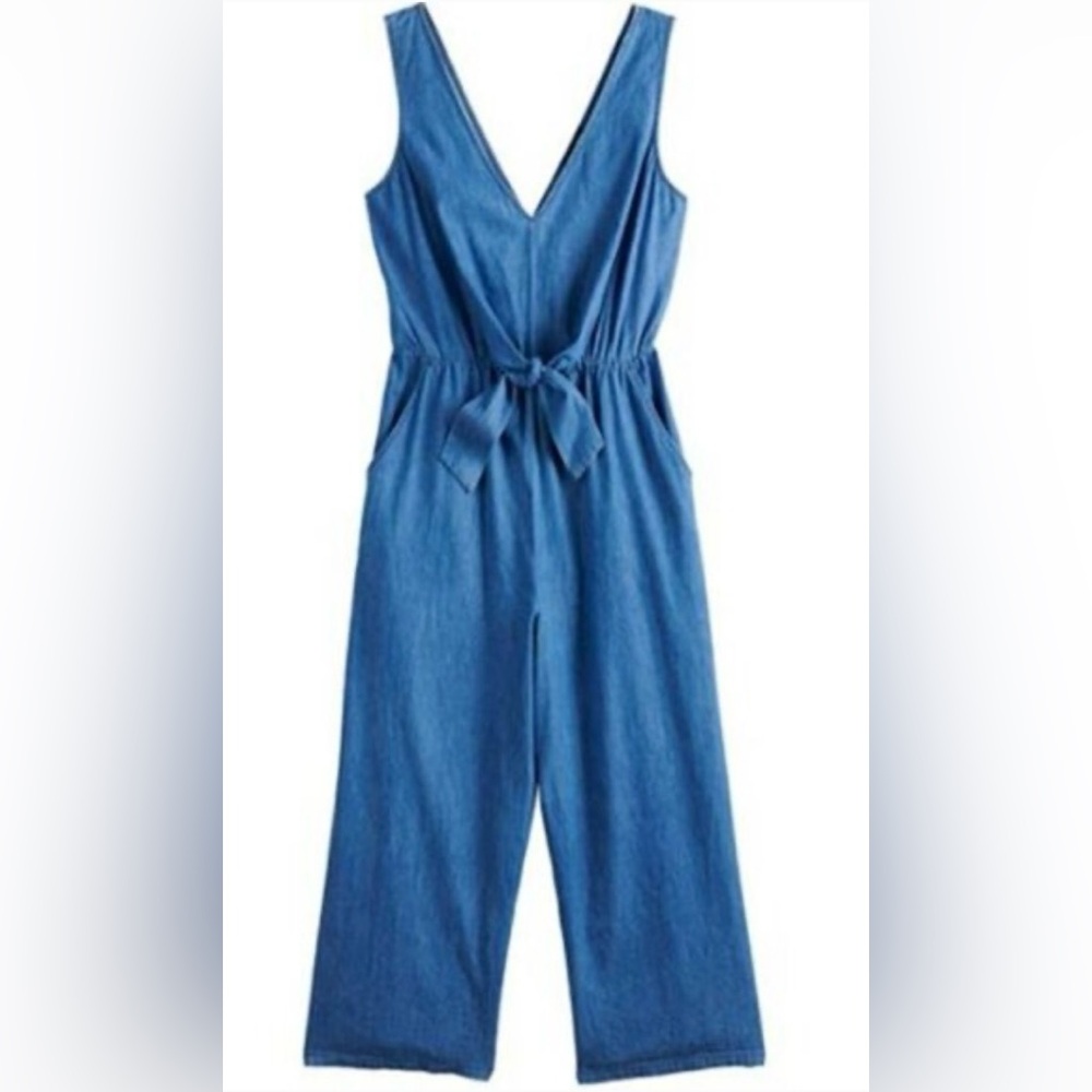 NWT AUW Crop Jumpsuit
